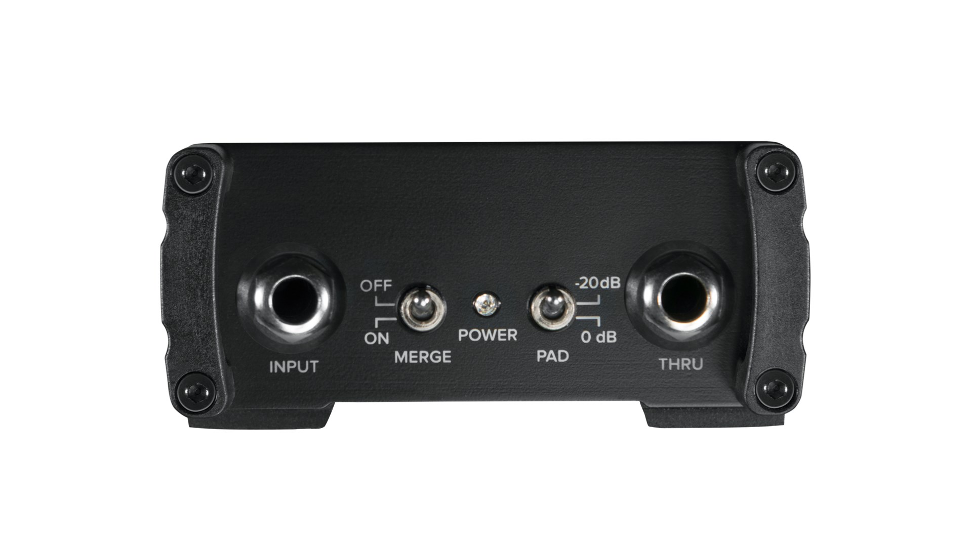 Mackie MDB-1A - Active direct box - Gitara basowa - Synthesizer - Schwarz - 20 - 20000 Hz - 330000 Ohm - 24-48 - obrazek 4