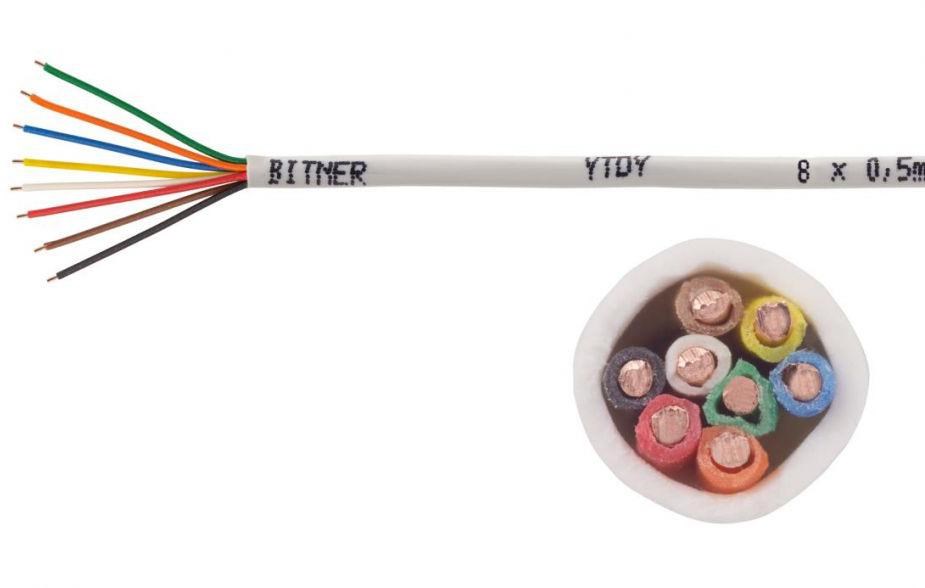 PRZEWÓD ALARMOWY DOMOFONOWY BITNER YTDY 8X0,5 - 100M - obrazek 3