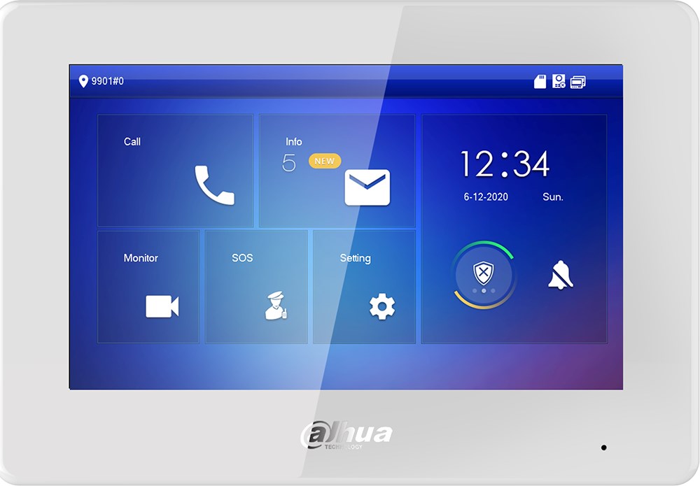 Monitor wideodomofonu Dahua VTH5422HW-W - obrazek 3