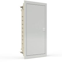 Plastikowa obudowa instalacyjna z drzwiami metalowymi, podtynkowa, IP40, 3 rzędy, 36 modułów Noark PMF 36 107103