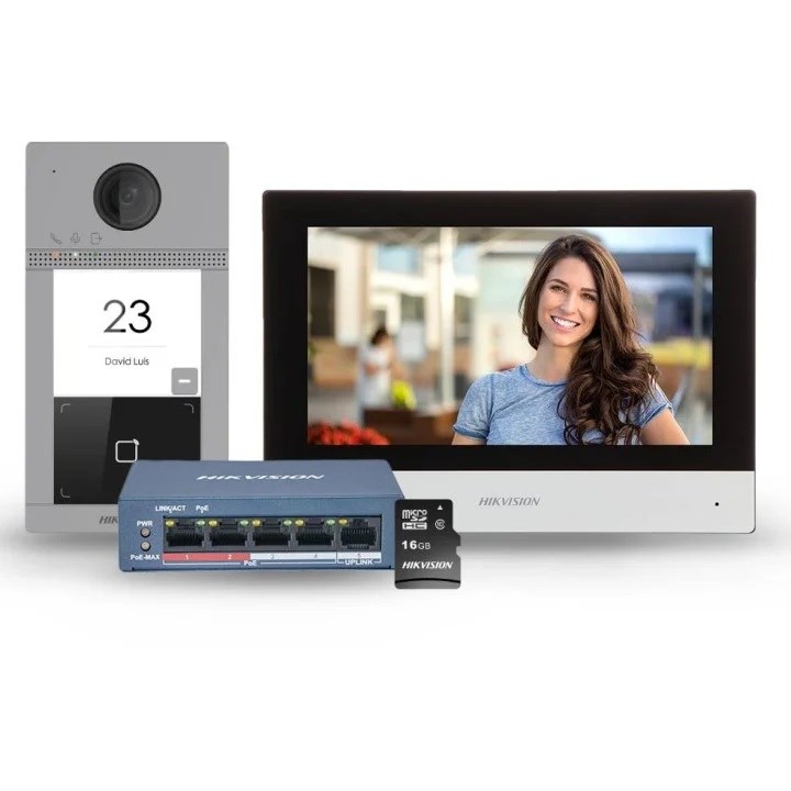 ZESTAW WIDEODOMOFONOWY HIKVISION DS-KIS604-S - obrazek 4