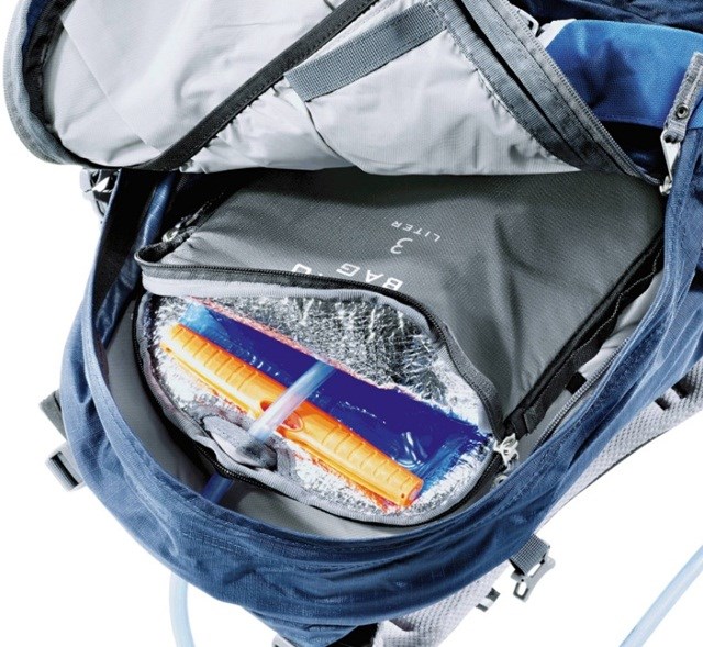 Pokrowiec termiczny na bukłak DEUTER Streamer Thermo Bag 3.0 l black - obrazek 3