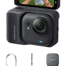 Insta360 GO Ultra Standard Bundle (Midnight Black) – kamera sportowa 53g