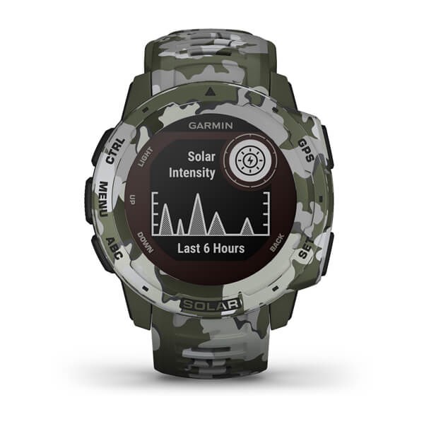 Zegarek Garmin Instinct Solar Camo Zielony (010-02293-06) - obrazek 3