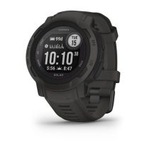 Zegarek sportowy Garmin Instinct 2 Solar Graphite 45mm Grafitowy