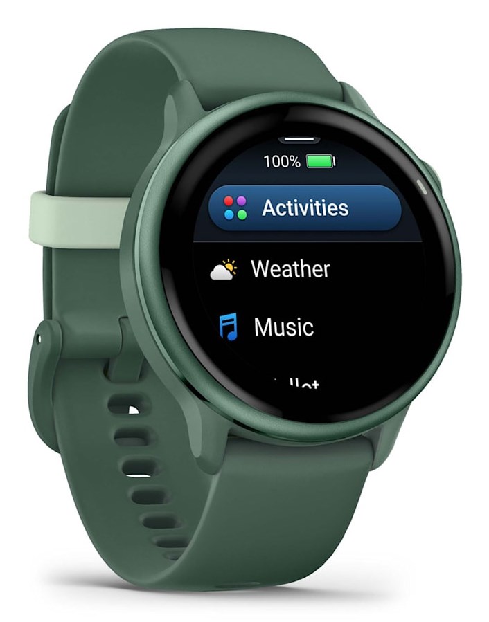 Zegarek Garmin Vivoactive 6 42mm Jasper Green - obrazek 3
