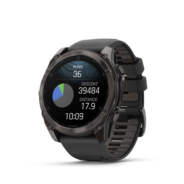 Zegarek sportowy Garmin Fenix 8 AMOLED 51mm Czarny - obrazek 3
