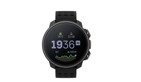 Zegarek sportowy Suunto Vertical All Black 49mm Czarny