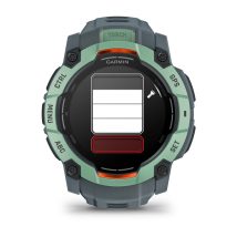 Zegarek sportowy Garmin Instinct 3 AMOLED 50mm Neotropic Twilight Zielony