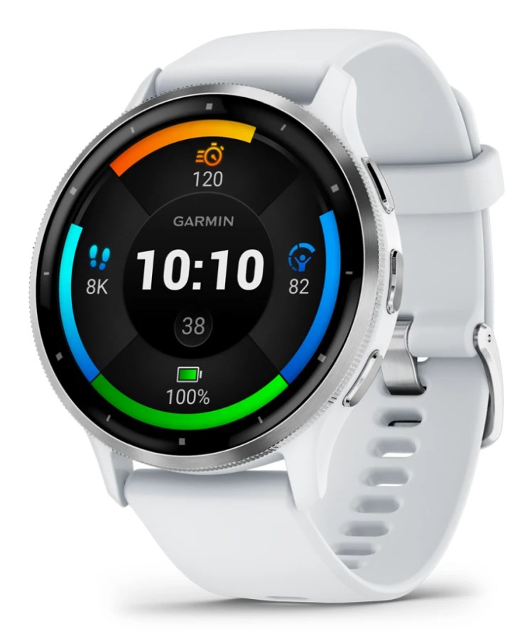 Zegarek sportowy Garmin Venu 3 AMOLED 45mm Biały