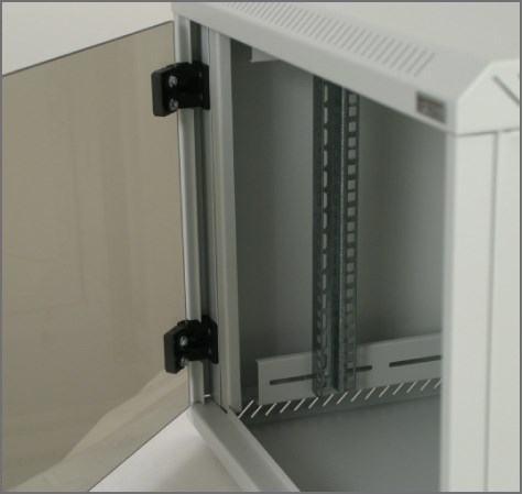 Triton 19" Rack Wall-mount 18U/500 glass door Szafa wisząca Szary - obrazek 4