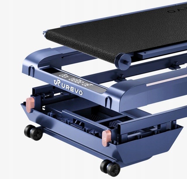 Bieżnia elektryczna domowa UREVO CyberPad Treningowa 6km/h 14% cicha - obrazek 3