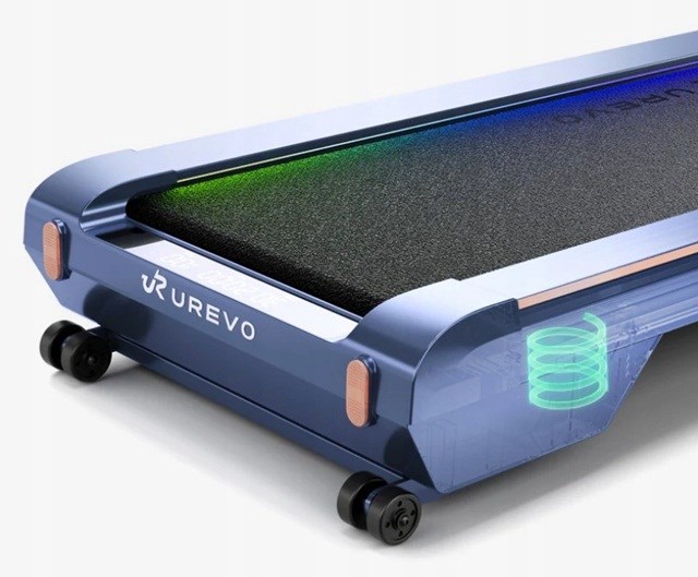 Bieżnia elektryczna domowa UREVO CyberPad Treningowa 6km/h 14% cicha - obrazek 4