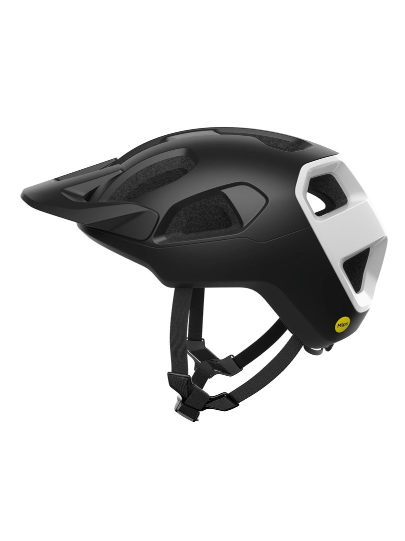 Kask rowerowy POC Cularis czarno biały - obrazek 3