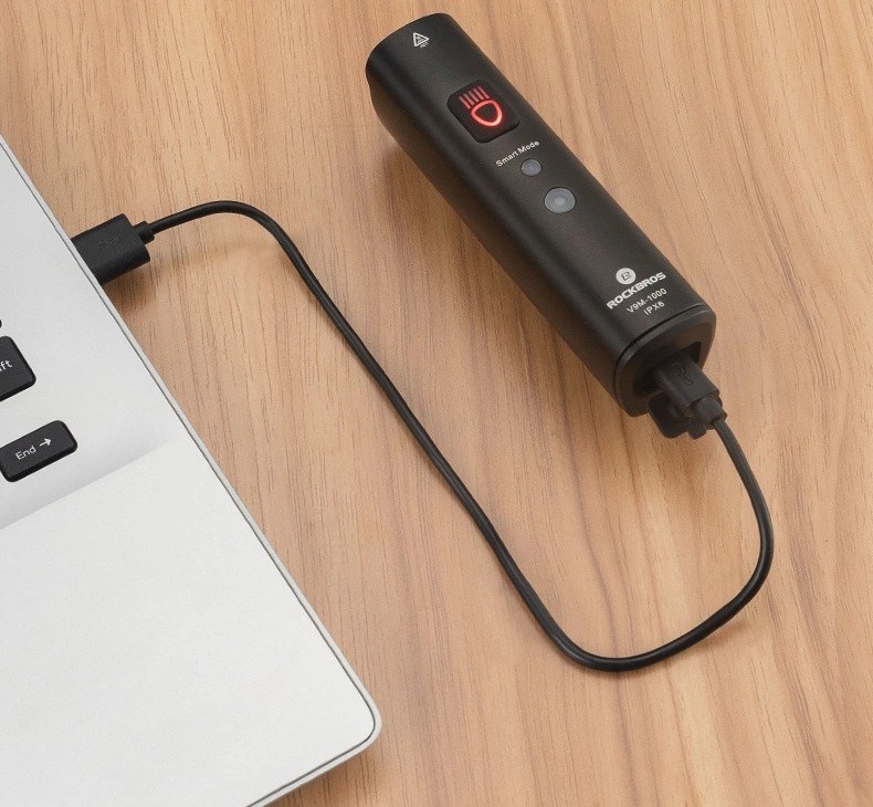 Lampka rowerowa Rockbros V9M-1000 przednia 1000lm - czarna