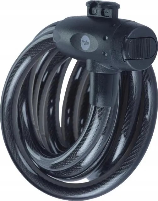 Linka rowerowa stalowa na klucz 12x2000mm Yale Essential Security Keyed Cable Lock 12mm - obrazek 4