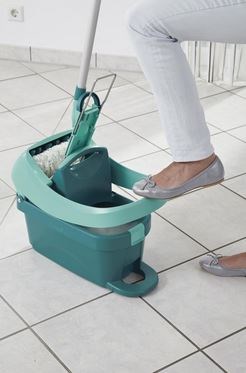 Wiadro z wyciskaczem do mopa Profi, na kółkach Leifheit - obrazek 4