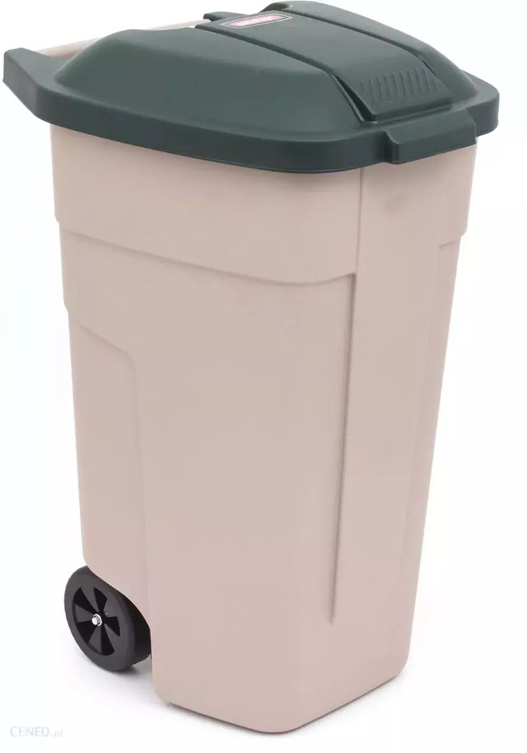 Curver 176805 110 L Prostokątny Plastik Beżowy, Zielony - obrazek 3