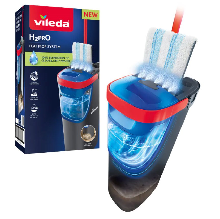 Mop płaski Vileda H2prO - obrazek 3