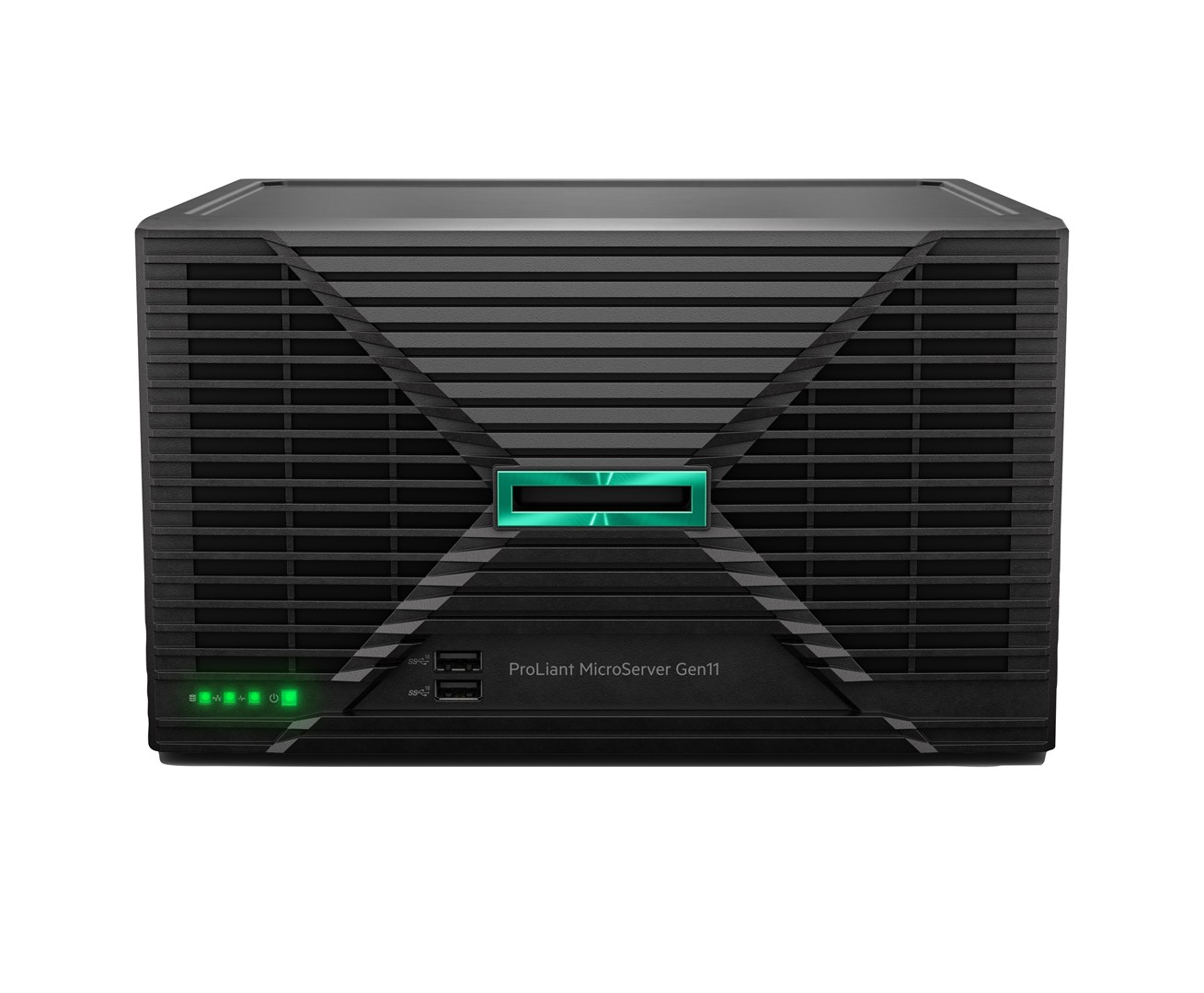 HPE ProLiant MicroServer Gen11 G7400 2c 16GB-U 4LFF-NHP 1TB HDD 180W Ext PS EMEA Cmp Module Server P74439-425 - obrazek 3