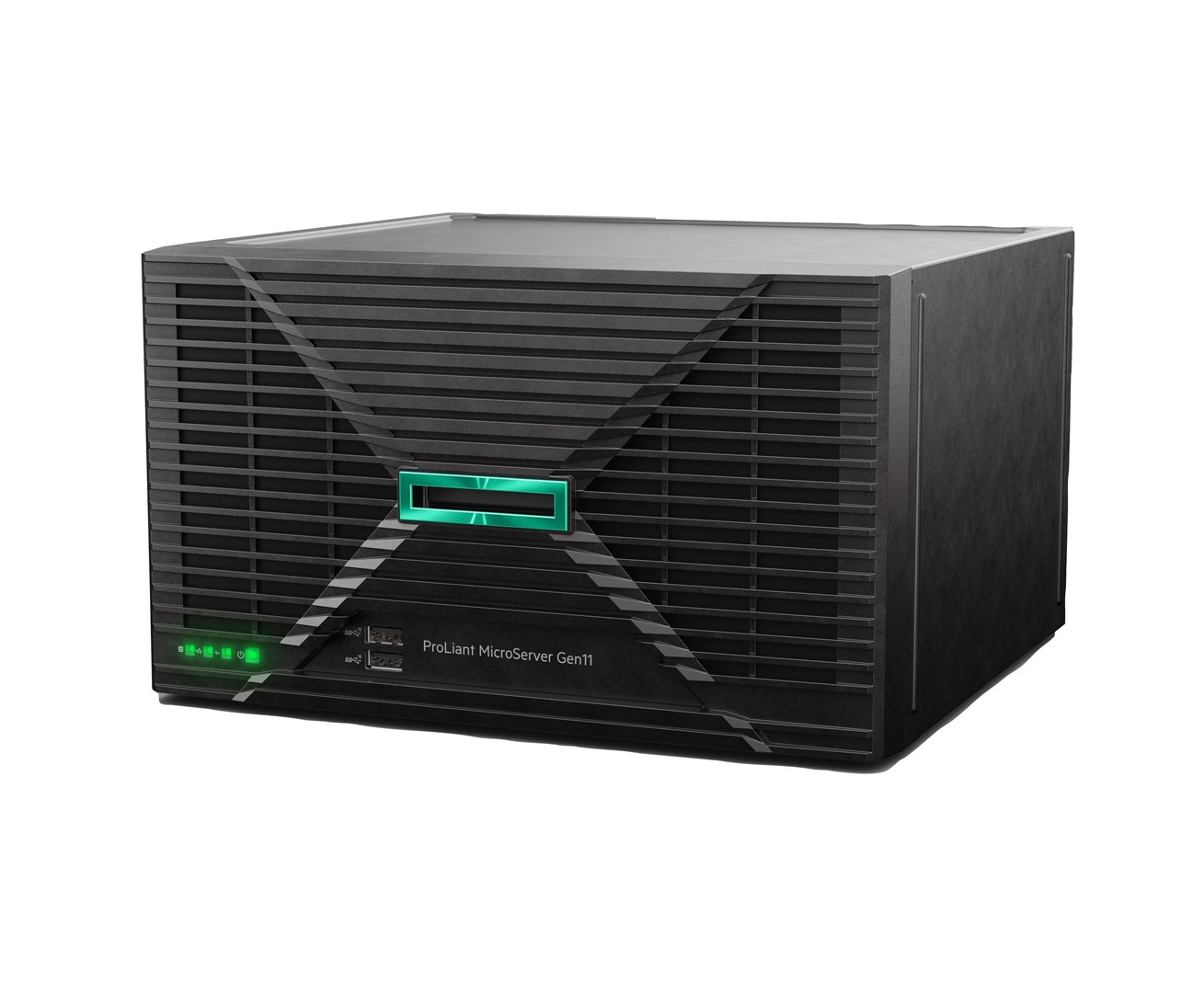HPE ProLiant MicroServer Gen11 G7400 2c 16GB-U 4LFF-NHP 1TB HDD 180W Ext PS EMEA Cmp Module Server P74439-425 - obrazek 4