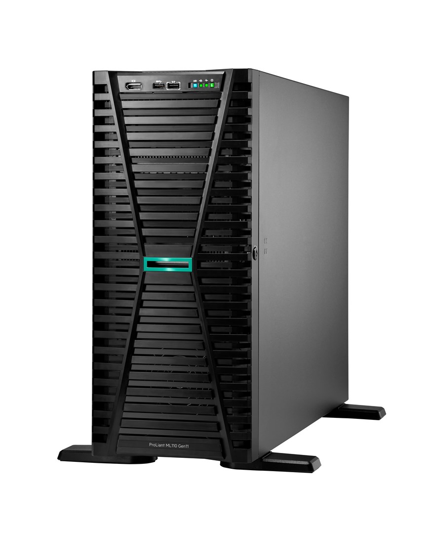 HPE ProLiant ML110 Gen11 serwer 0 GB Wieża (4.5U) Intel® Xeon Bronze 3408U 1,8 GHz 16 GB DDR5-SDRAM 1000 W