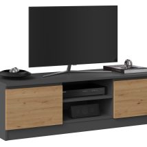 Szafka RTV 120x40xH36 antracyt/artisan