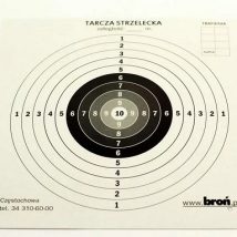 Tarcze papierowe 14×14 cm 100 szt.