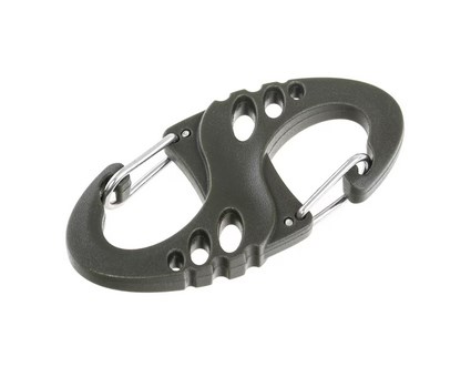 Zestaw karabińczyków Mil-Tec S-Hook – Zielony - obrazek 3