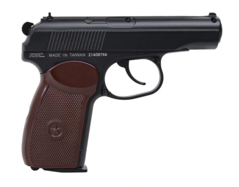Wiatrówka pistolet RANGER PM FM KWC kal. 4,5 BBs 18 strz. FULL METAL CO2 (AAKCMD441AZB) - obrazek 4