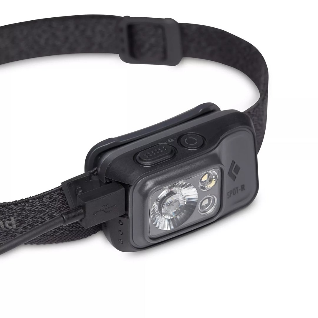 Latarka czołowa Black Diamond SPOT 400-R HEADLAMP GRAPHITE - obrazek 4