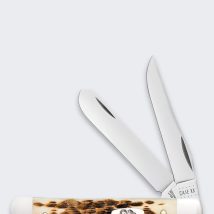 Scyzoryk Case Mini Trapper SS Amber Bone