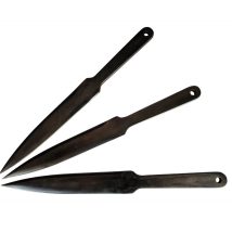 Noże do rzucania sportowego KAL22 LIDER 3szt czarne