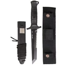 Nóż Mil-Tec German Combat Knife Black 2000 stal 440