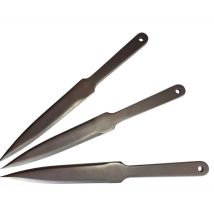 Noże do rzucania sportowego KAL22 LIDER 3szt srebrn