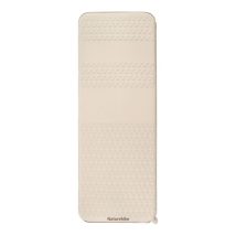 Mata samopompująca featherbone single large wide 6,5cm brązowy