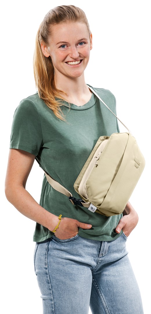 Deuter Passway 2 Poli(tereftalan etylenu) (PET) Kość słoniowa Chłopak, dziewczyna Torba na ramię - obrazek 4