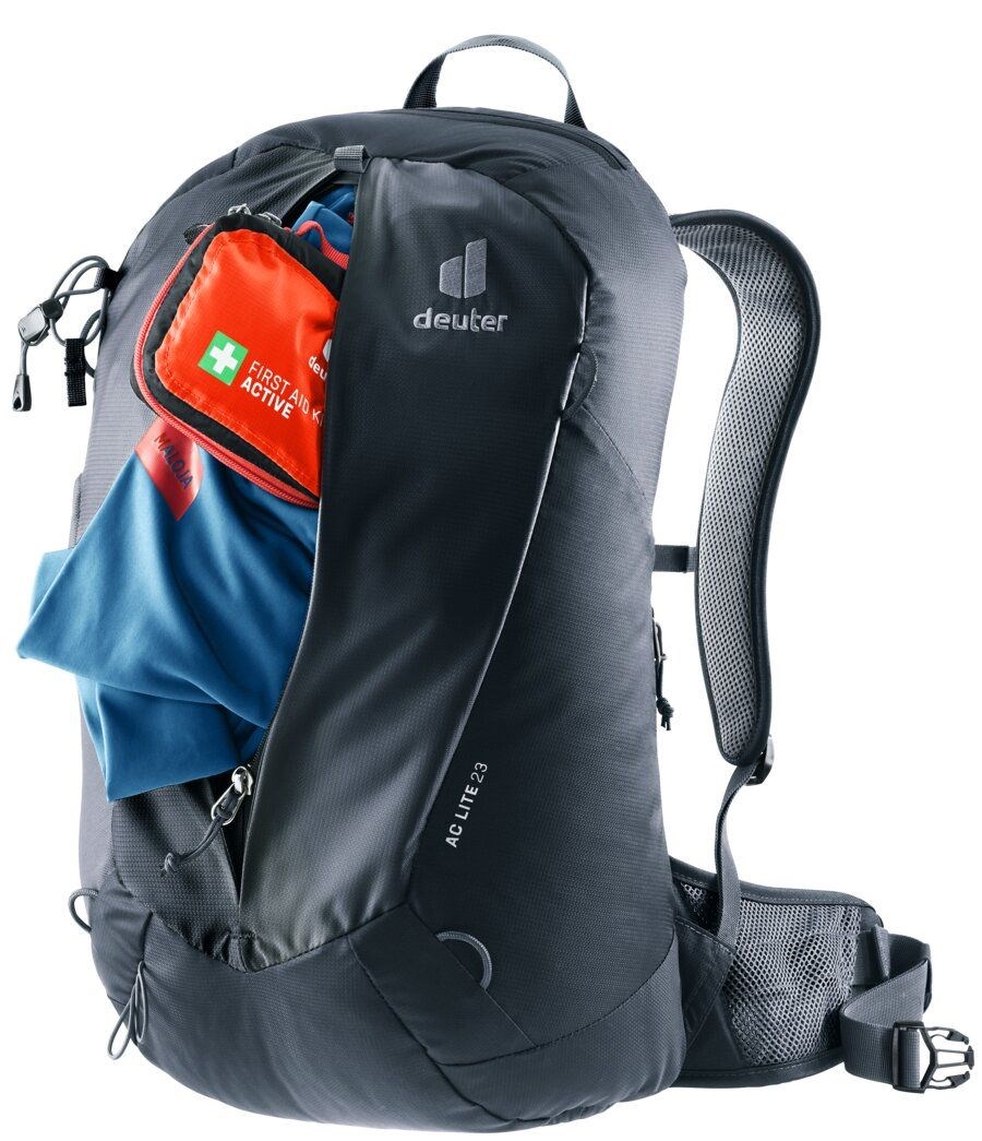 Plecak turystyczny Deuter AC Lite 23 black - obrazek 4