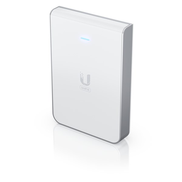 Access Point Wi-Fi 6 Ubiquiti UniFi U6 In-Wall 2.4GHz(2x2)/5GHz(4x4)/6GHz(–) PoE+/PoE 4x1G 1x2,5G - obrazek 4