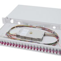 Digitus Panel światłowodowy, z wyposażeniem, LC, OM4