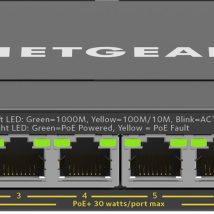 Switch Netgear GS308EPP-100PES 8p PoE 123W (PoE+: 8p) Unmanaged Gigabit