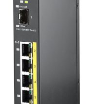 Switch Zyxel RGS100-5P PoE (PoE+: 4;) 120W Unmanaged Gigabit Rugged