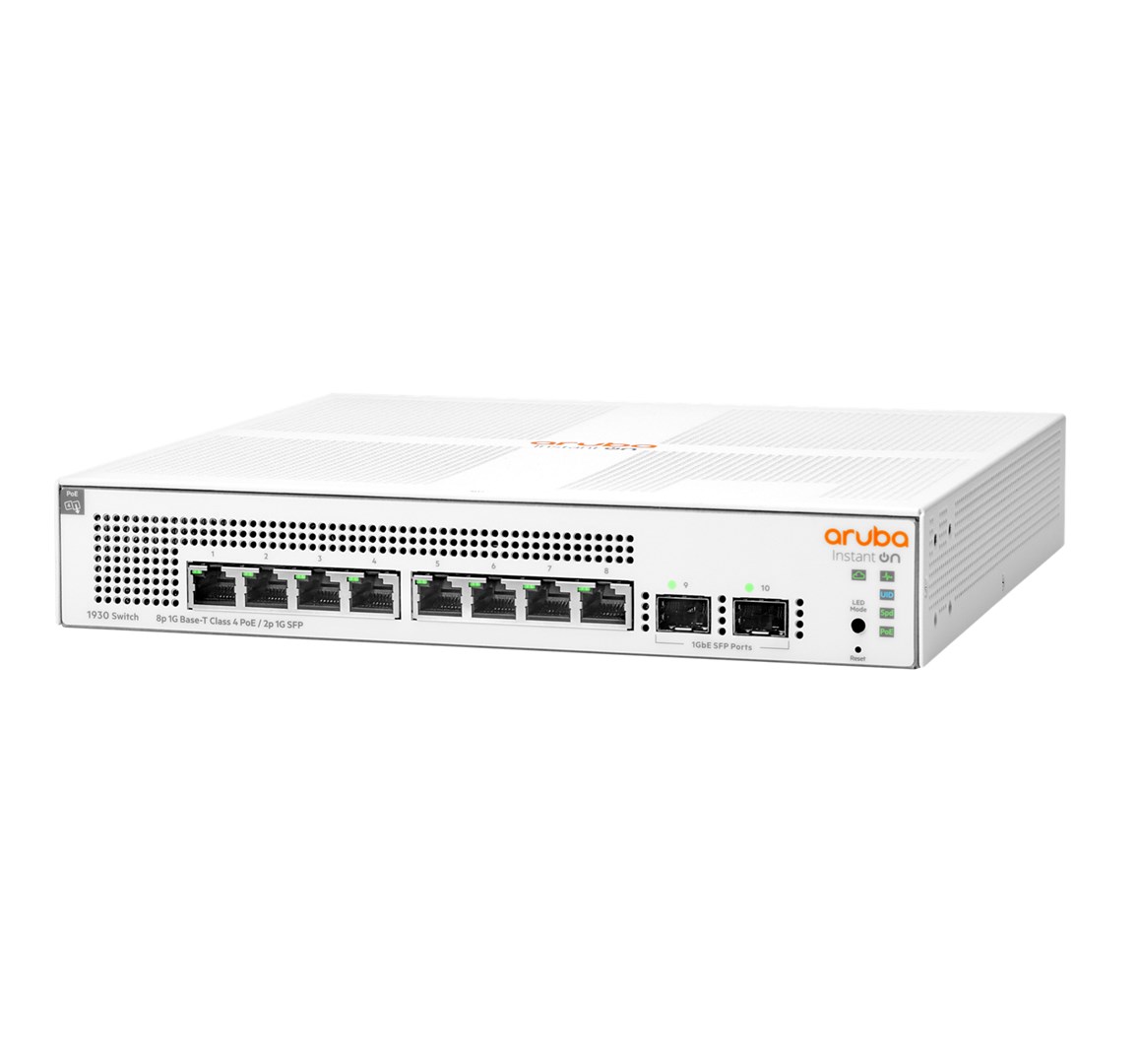 Aruba Instant On 1930 Zarządzany L2+ Gigabit Ethernet (10/100/1000) Obsługa PoE 1U Biały - obrazek 3