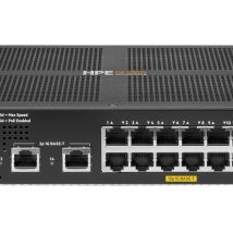 HPE Aruba 6100 Managed 12G 2SFP+ PoE+ 139W Switch