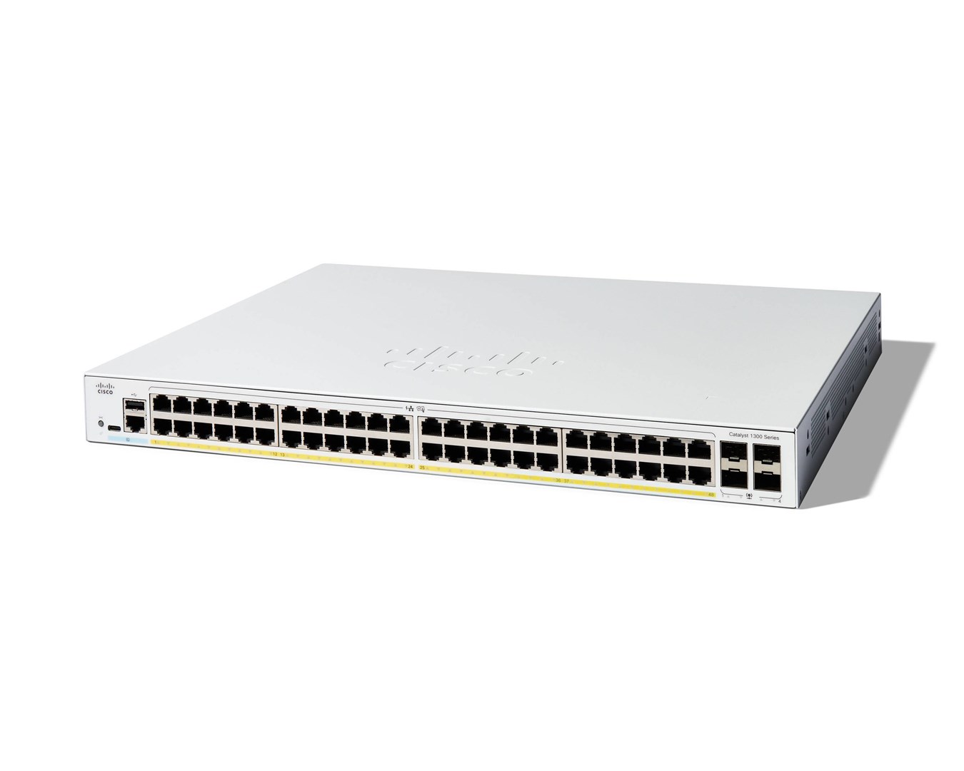 Cisco Catalyst 1300 Zarządzany L2/L3 Gigabit Ethernet (10/100/1000) Obsługa PoE Szary - obrazek 4