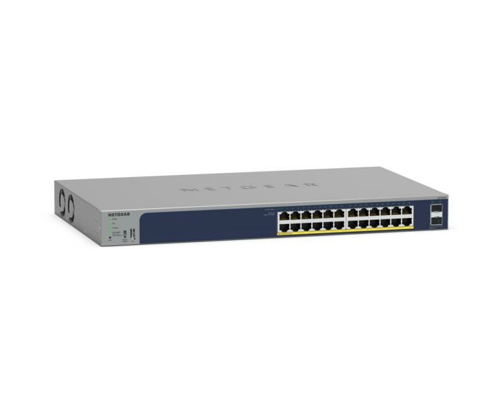 Switch Netgear GS724TPP-300EUS 26p PoE 380W (PoE+: 24p) Managed Gigabit - obrazek 4
