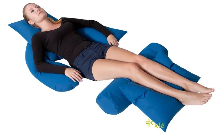 Poduszka pozycjonująca w łóżku U- PÓŁKSIĘŻYC - obrazek 3