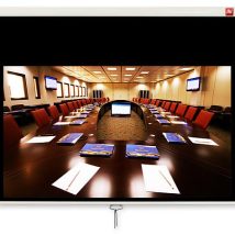 Ekran projekcyjny do zawieszenia na suficie lub ścianie AVTEK CinemaPRO240MG 1EVS65 (sufitowy, ścienny; rozwijane ręcznie; 230 x 129,4 cm; 16:9; 104,0″)