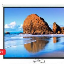 Ekran Maclean MC-591 (ścienny; rozwijane ręcznie; 4:3)