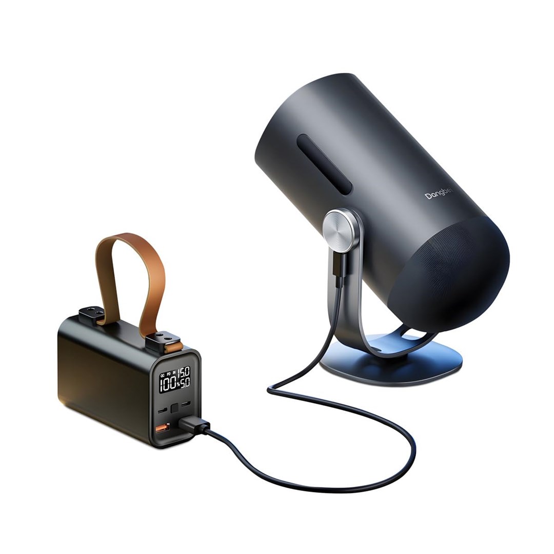 Przenośny projektor Dangbei Freedo z podstawą szarą + PowerBank - obrazek 4
